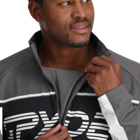 NEW MENS SPYDER Paramount Half Zip - Picture 3 of 5